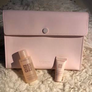 Givenchy Cosmetic Bag with one Lotion and one Eye Cream